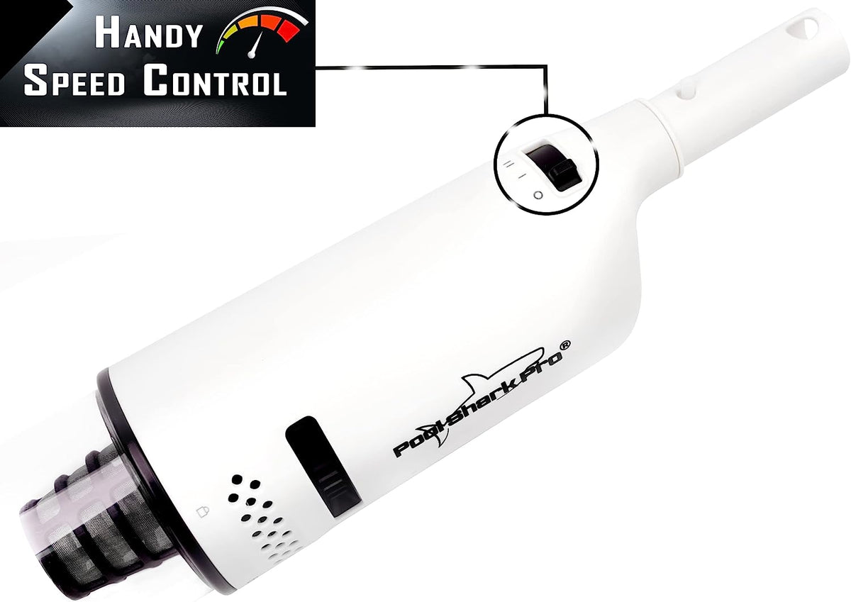 Cordless Handheld Rechargeable Pool Vacuum with Roller and Brushes L75000