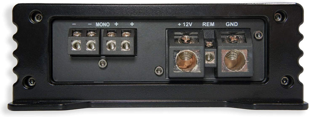 Dual 10 Black Sub Box Enclosure & Amp R1647