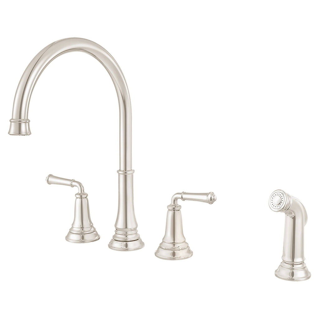 Widespread Kitchen Faucet Chrome P1963