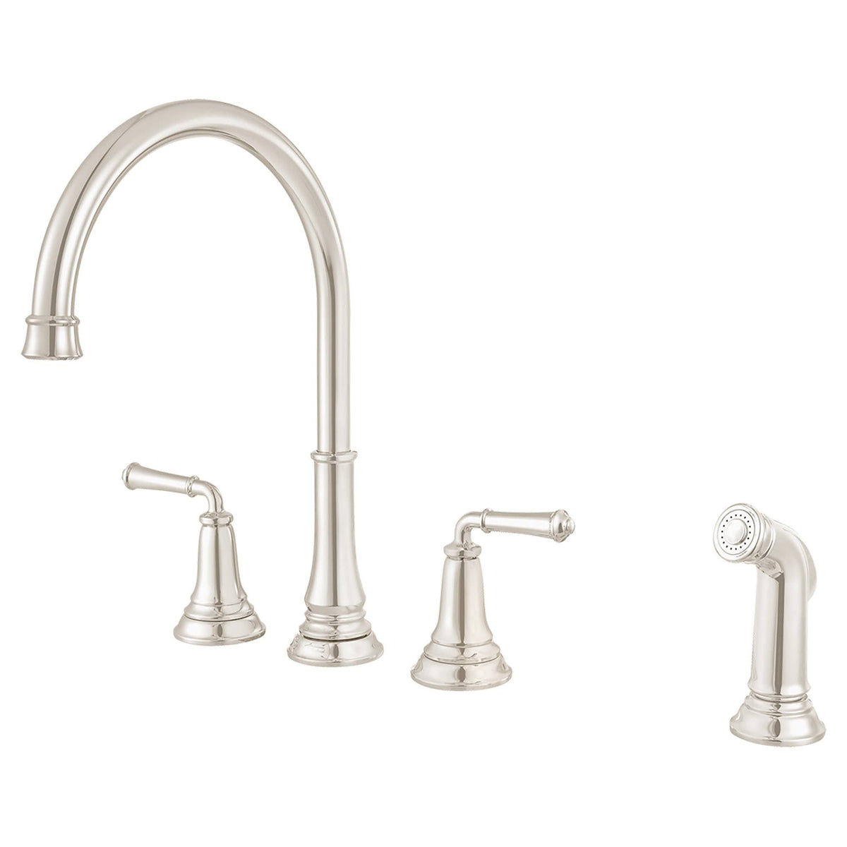 Widespread Kitchen Faucet Chrome P1963