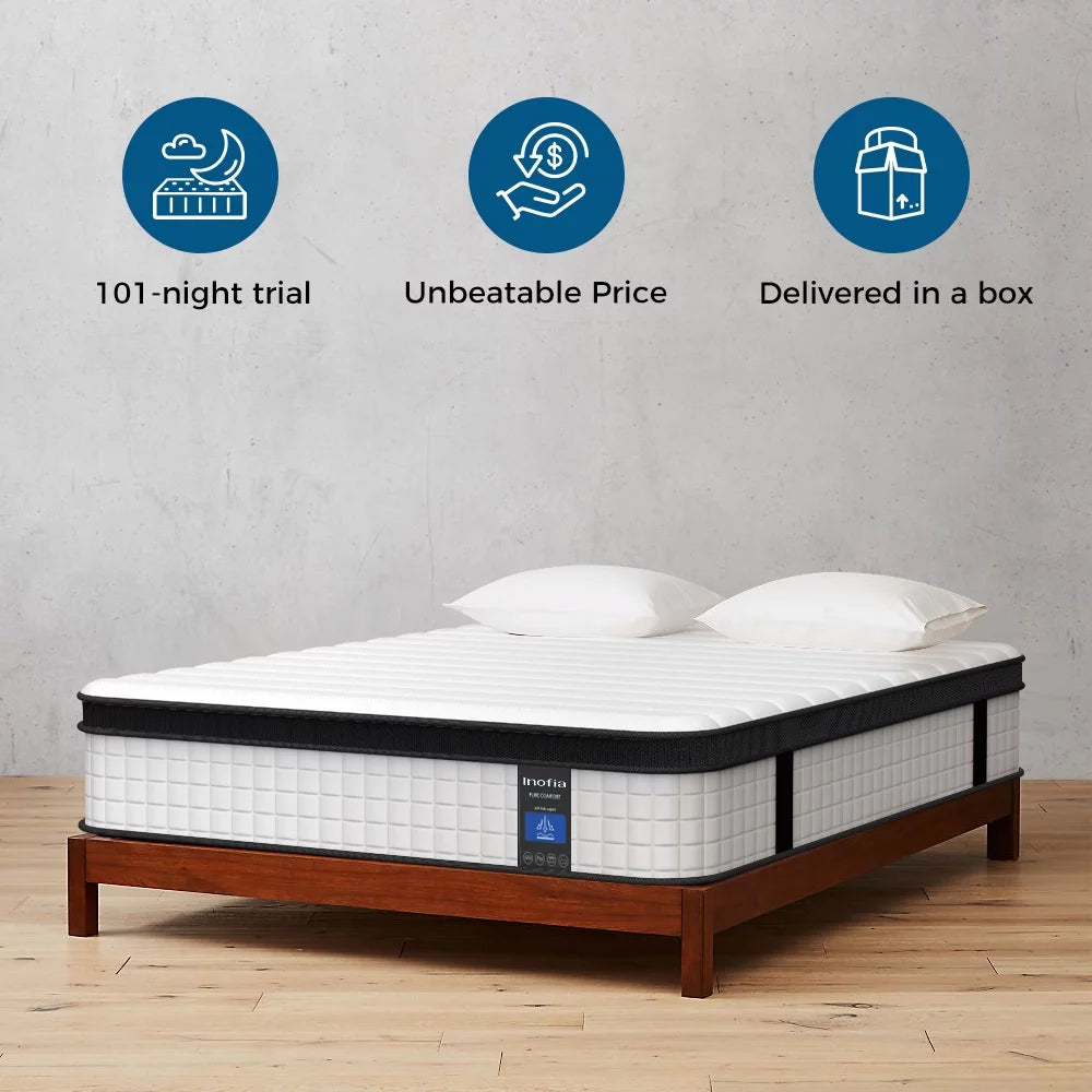 10 inch Hybrid Full Size Memory Foam Mattress L149499