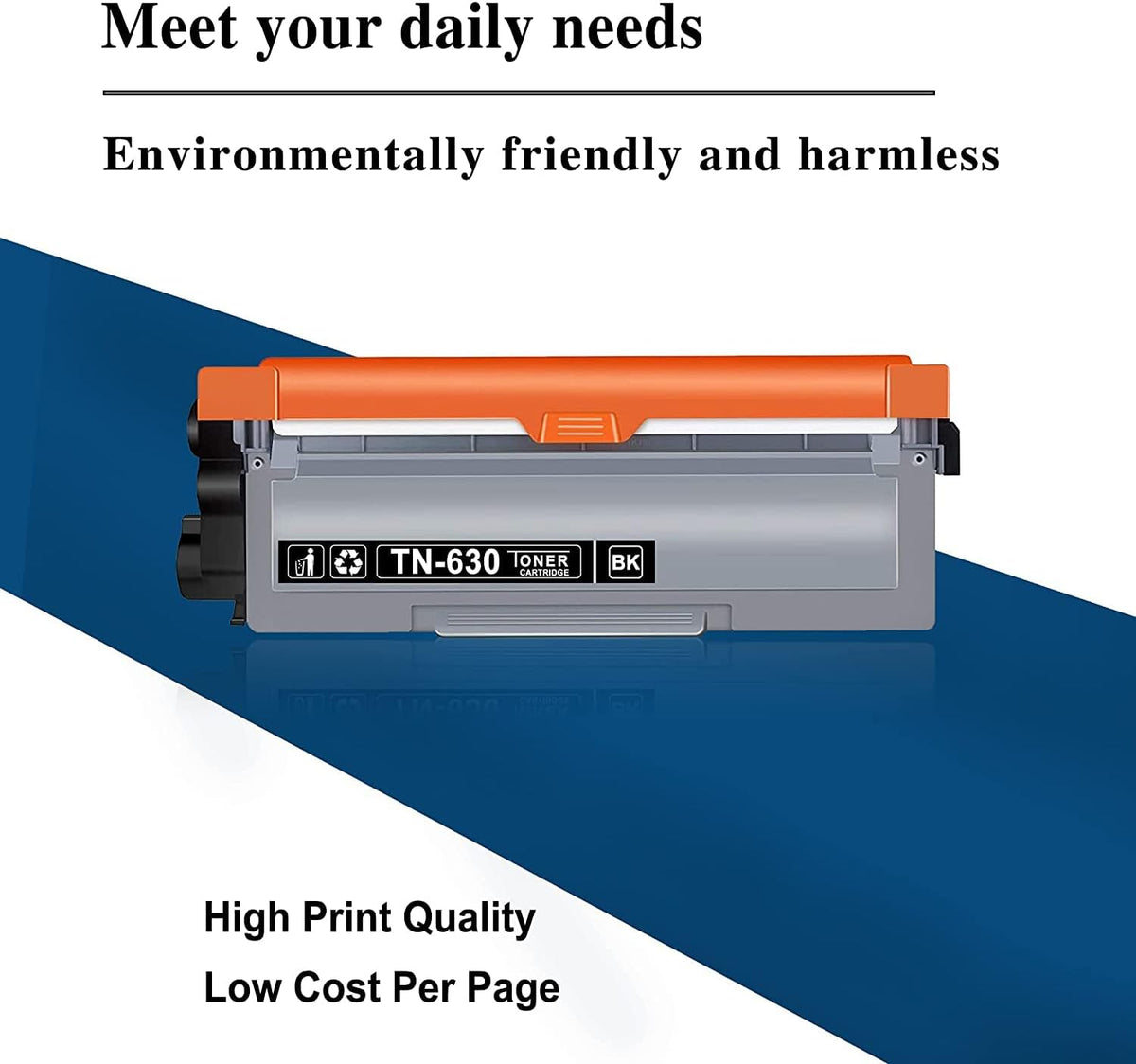2 Pack Black Toner Cartridge H689844