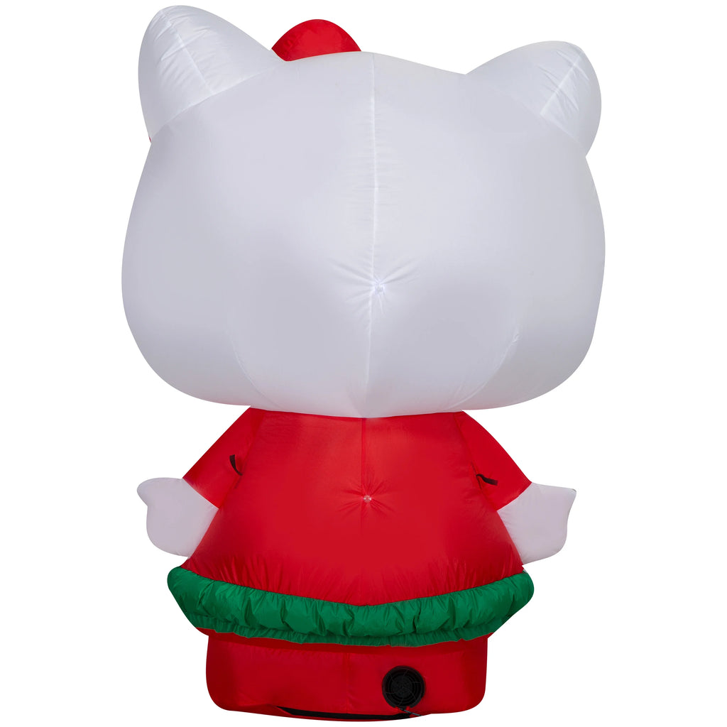 Airblown Inflatables Christmas Hello Kitty with Red Dress K12740