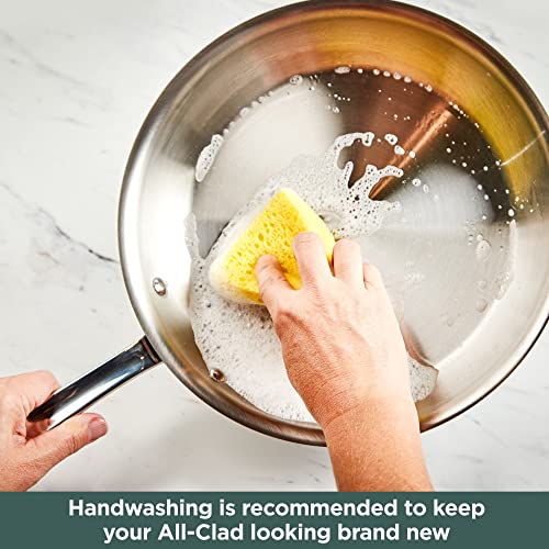 5-Ply Brushed Stainless Steel Universal Pan 4.5 Quart Cookware N802