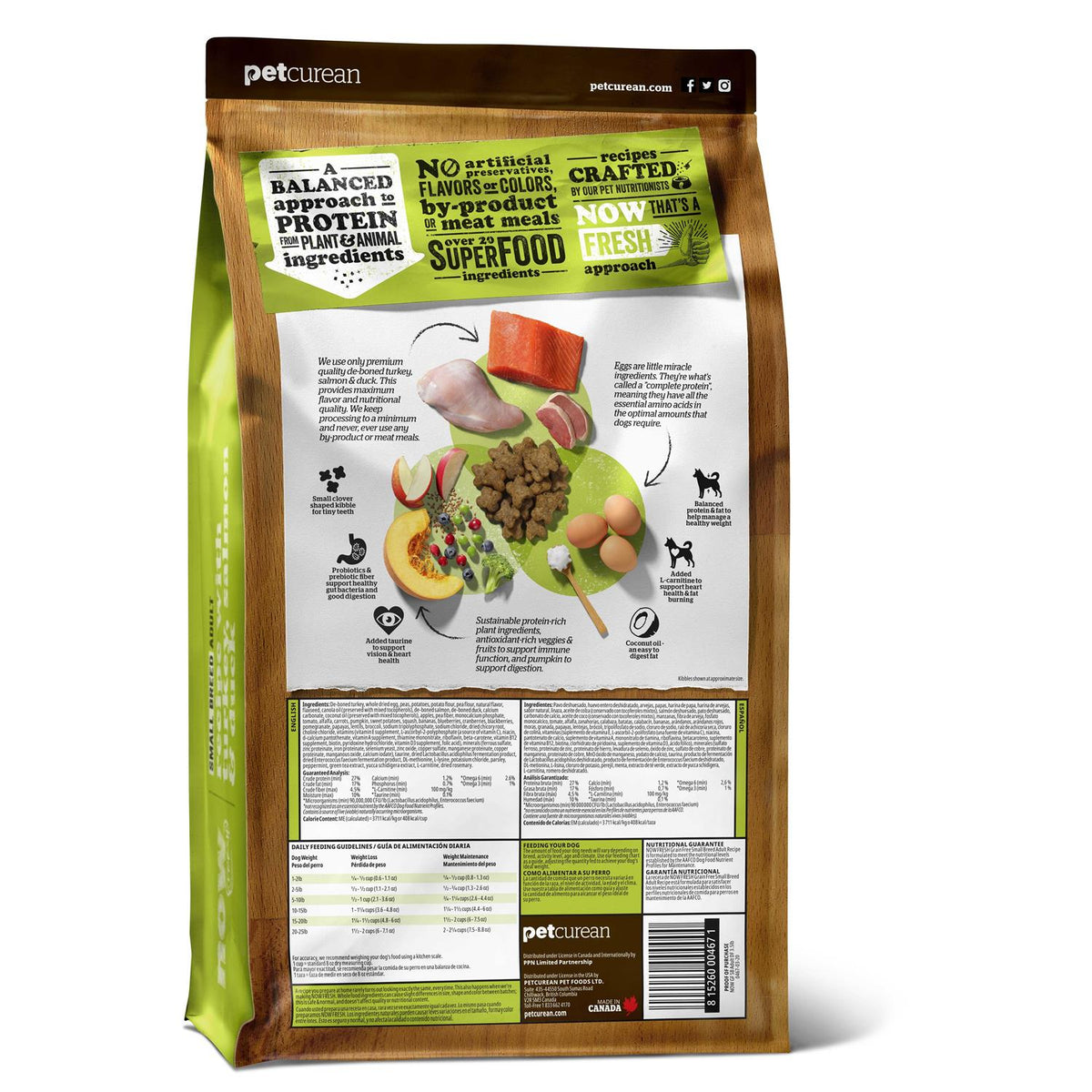 Grain-Free Small Breed Adult Recipe Dry Dog Food G50448