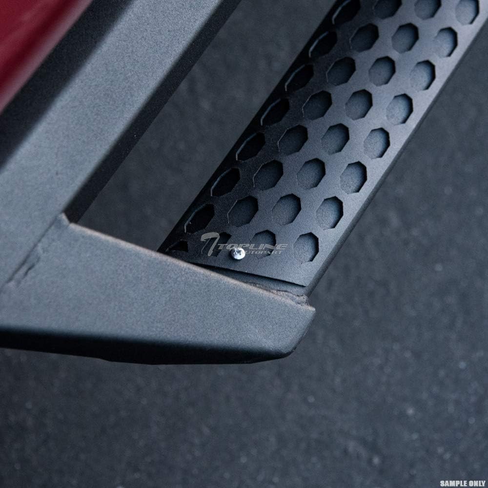 Matte Black Nerf Bars Running Boards for Chevy Colorado GMC Canyon Crew Cab J362