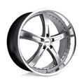 20x8.5 5x120 +35mm Hyper Silver Wheel Rim M157652