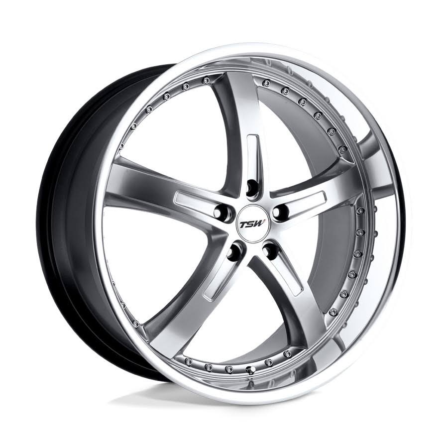20x8.5 5x120 +35mm Hyper Silver Wheel Rim M157652