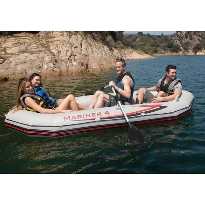 Inflatable Raft Dinghy Boat Set with Motor Mount Kit F836362