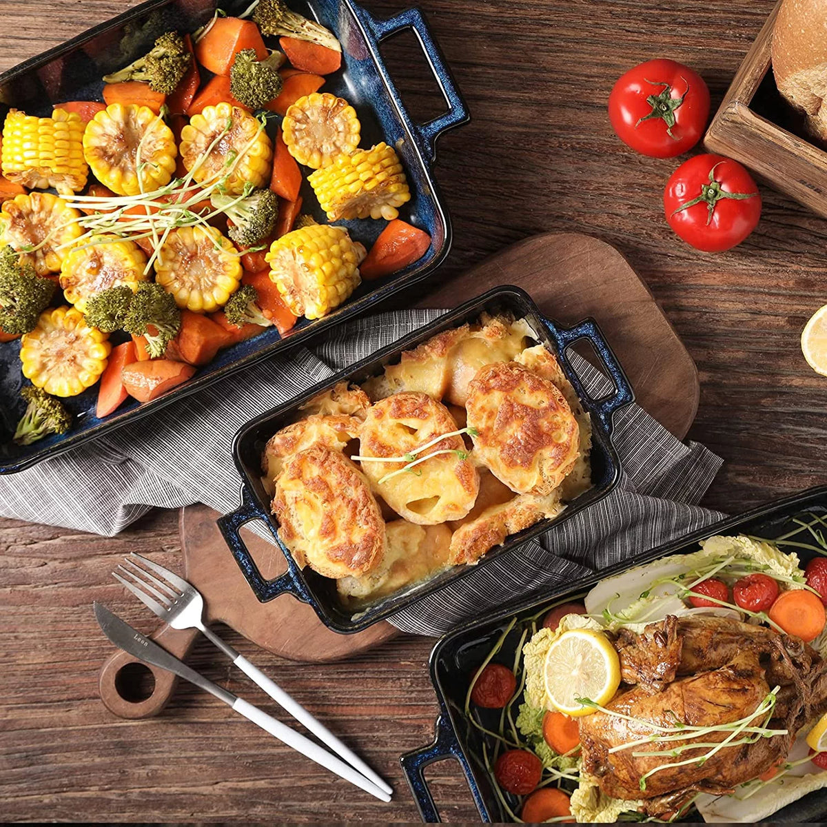 7-Piece Porcelain Bakeware Set T174492