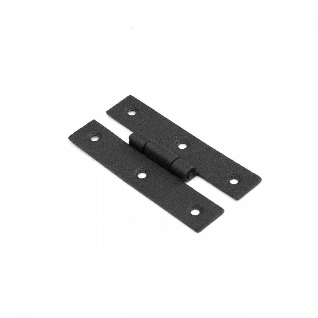 Black Wrought Iron Cabinet Door Hinge Pack of 25 Z877098
