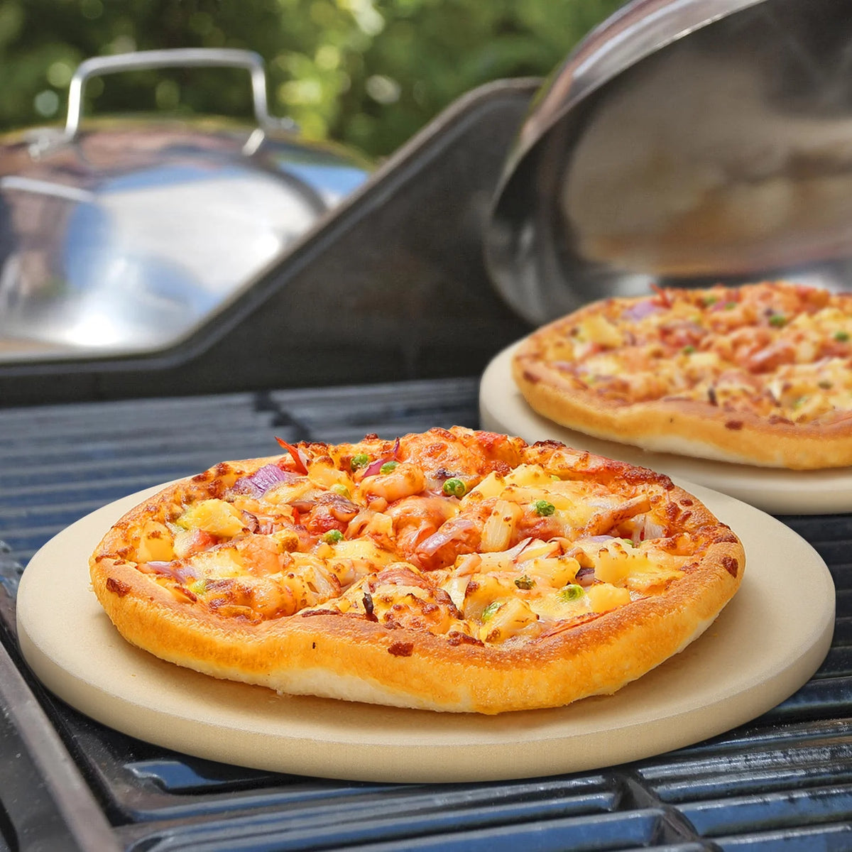 15'' Round Cordierite Pizza Stone P39295