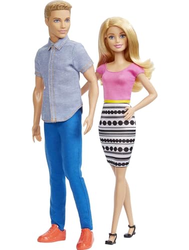 2-Pack Fashion Doll Set with Removable Clothes O365