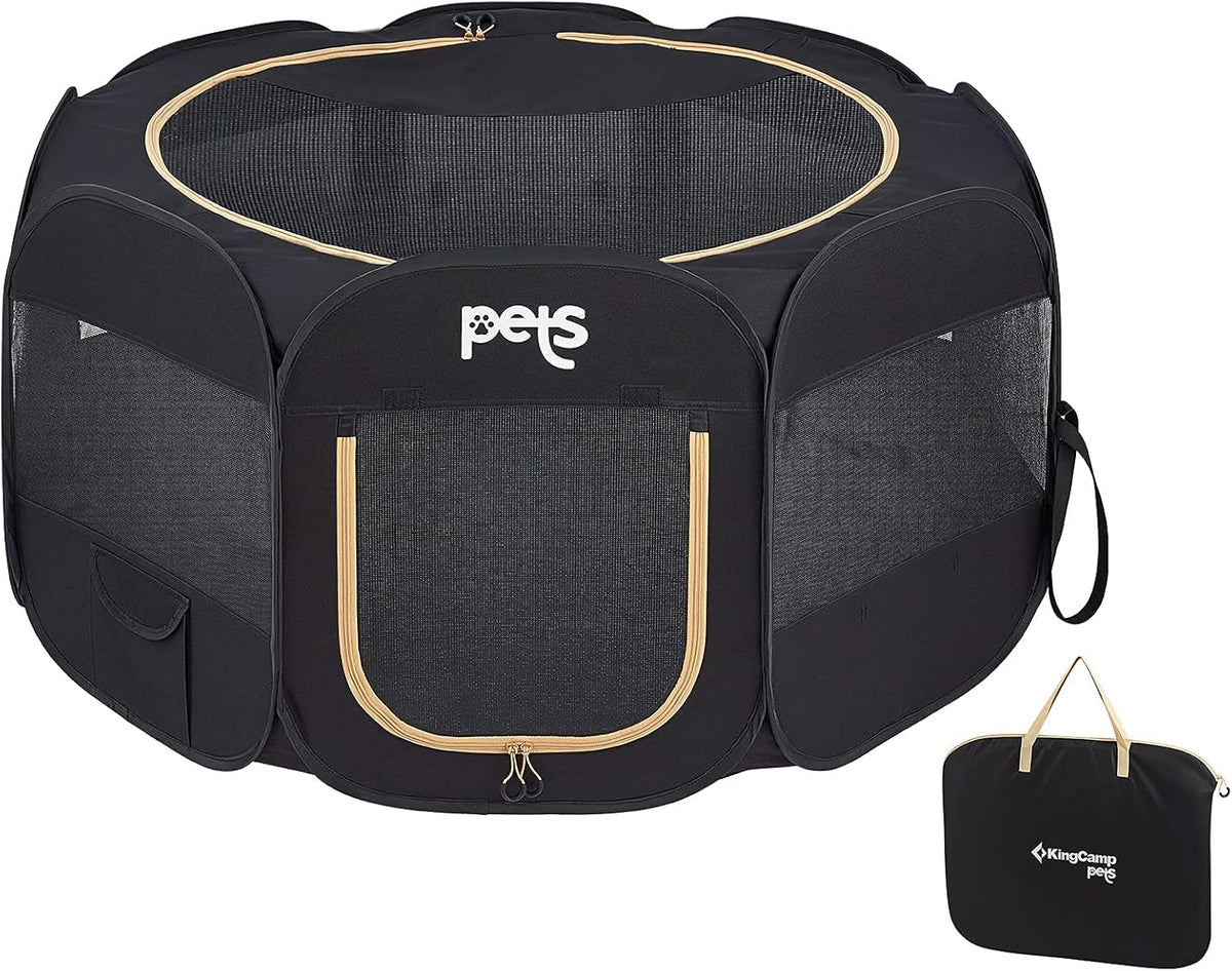 Portable Foldable Pet Playpen with Carrying Bag G279309