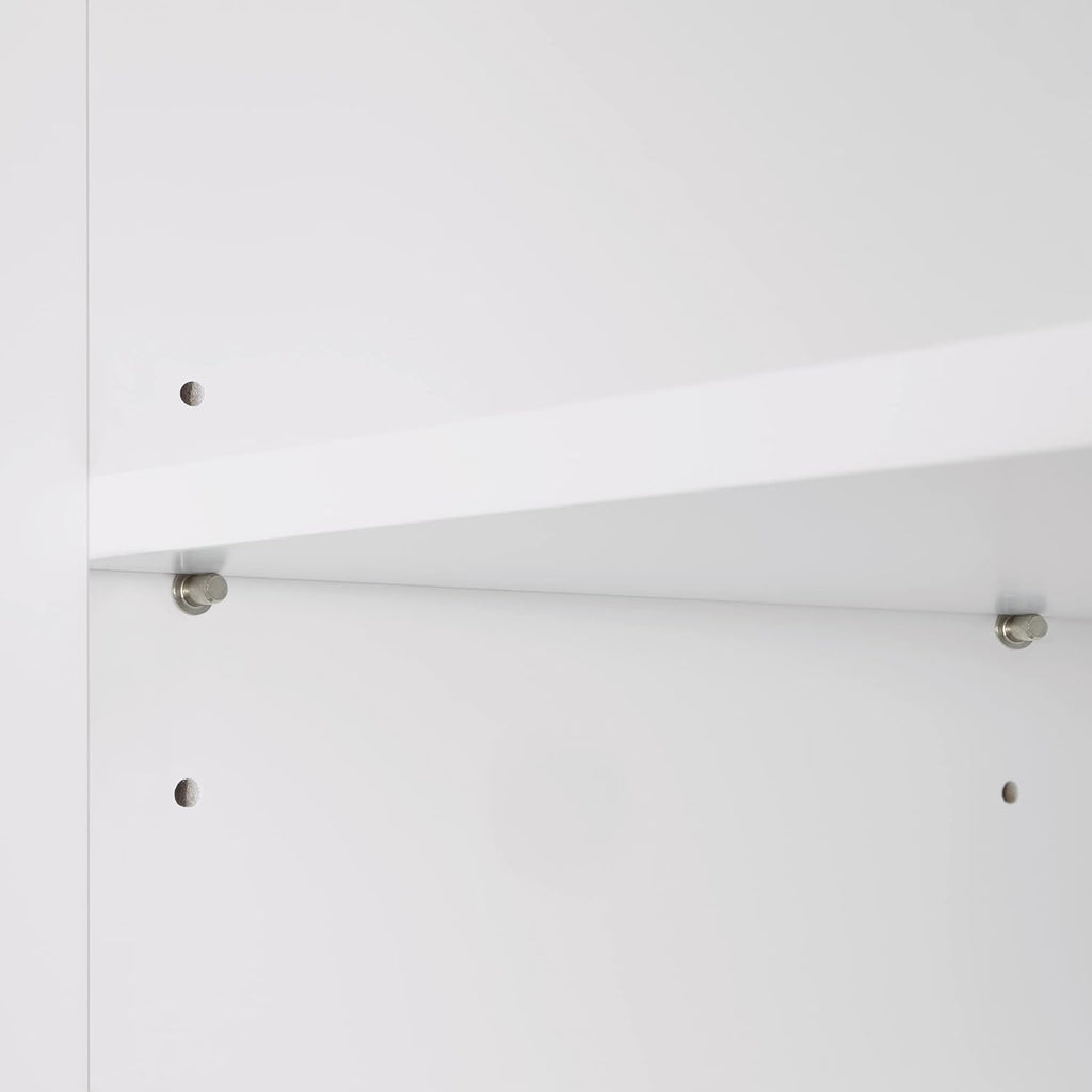 White Single Door Floor Cabinet H6174