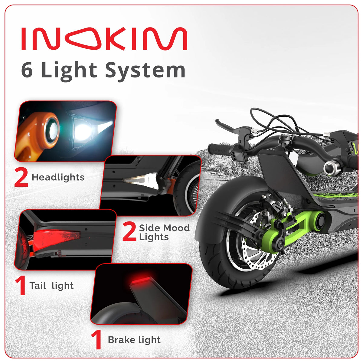 Green Electric Scooter Y209944
