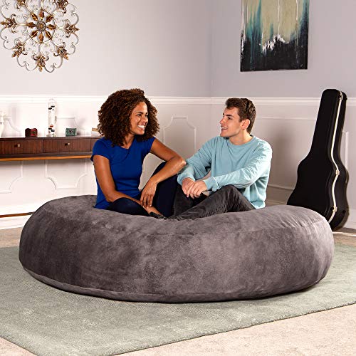 Charcoal Convertible Bean Bag Bed Z887