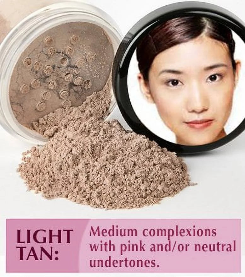 Full Size Mineral Makeup Set Matte Foundation Sheer Powder Cover C66466