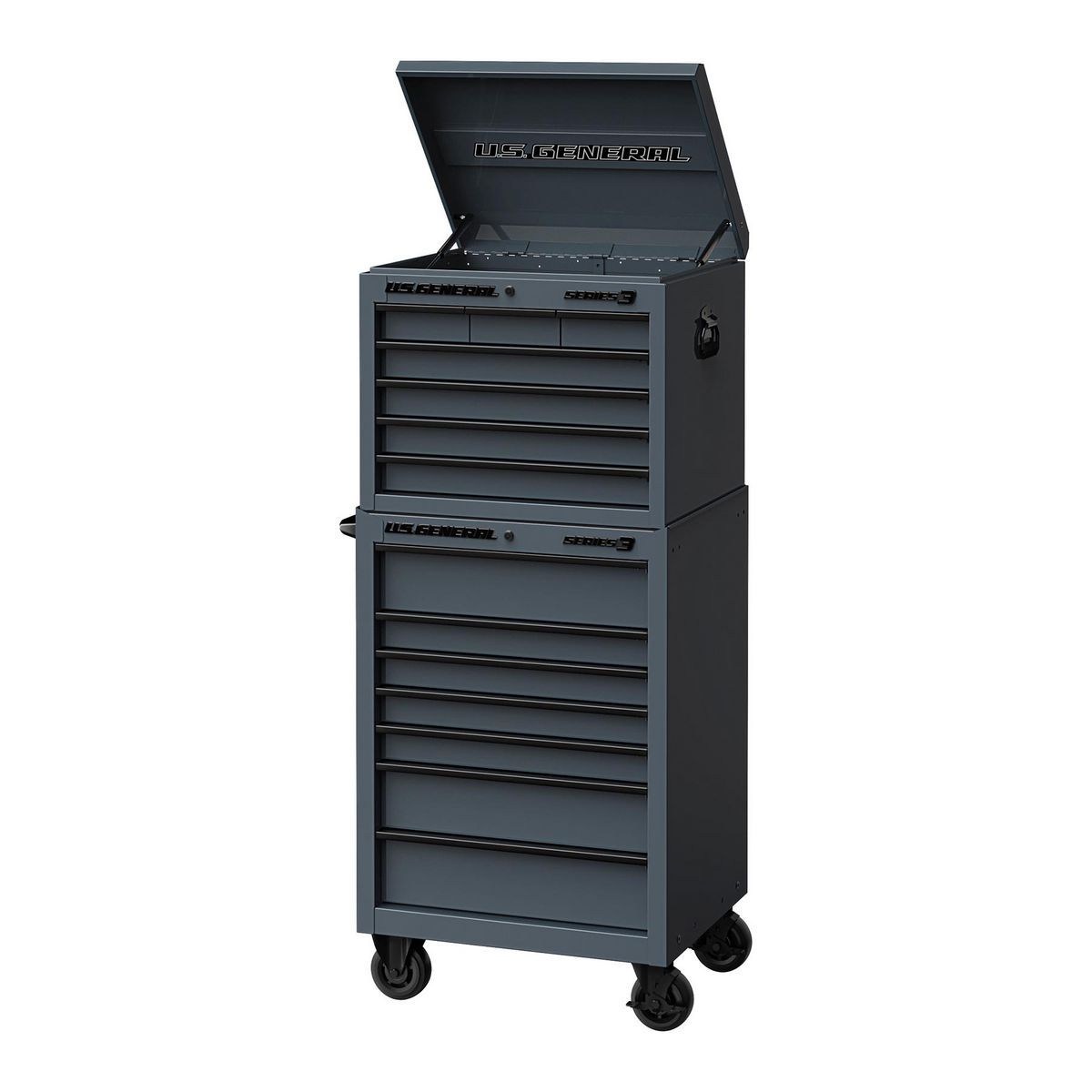 27 in. x 22 in. Slate Gray Top Chest U434381