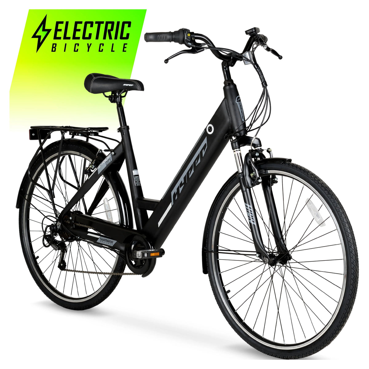 36V 250W Blue Electric Commuter E-Bike T2836
