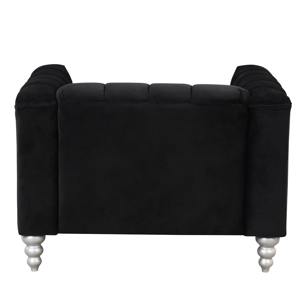 Modern Sofa with Solid Wood Legs H2784