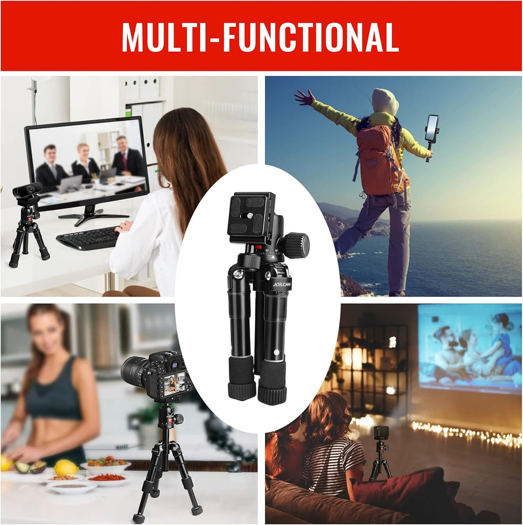 Black Pack of 2 Tabletop Tripod with 360 Degree Ball Head S2180
