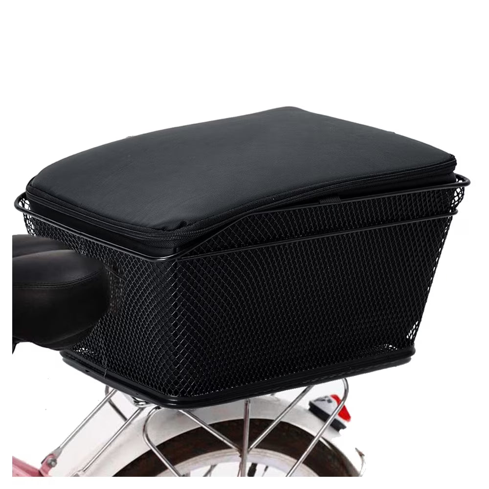 Rear Bike Metal Wire Waterproof Basket S9065