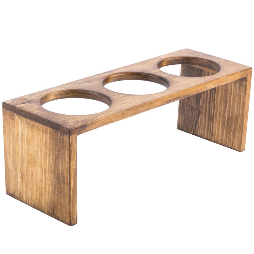 Reclaimed Wood 3 Compartment Stand H9374