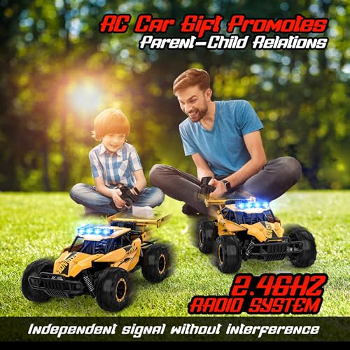 2.4GHz 1:12 Monster RC Truck with LED Headlight and Rechargeable Battery E21376