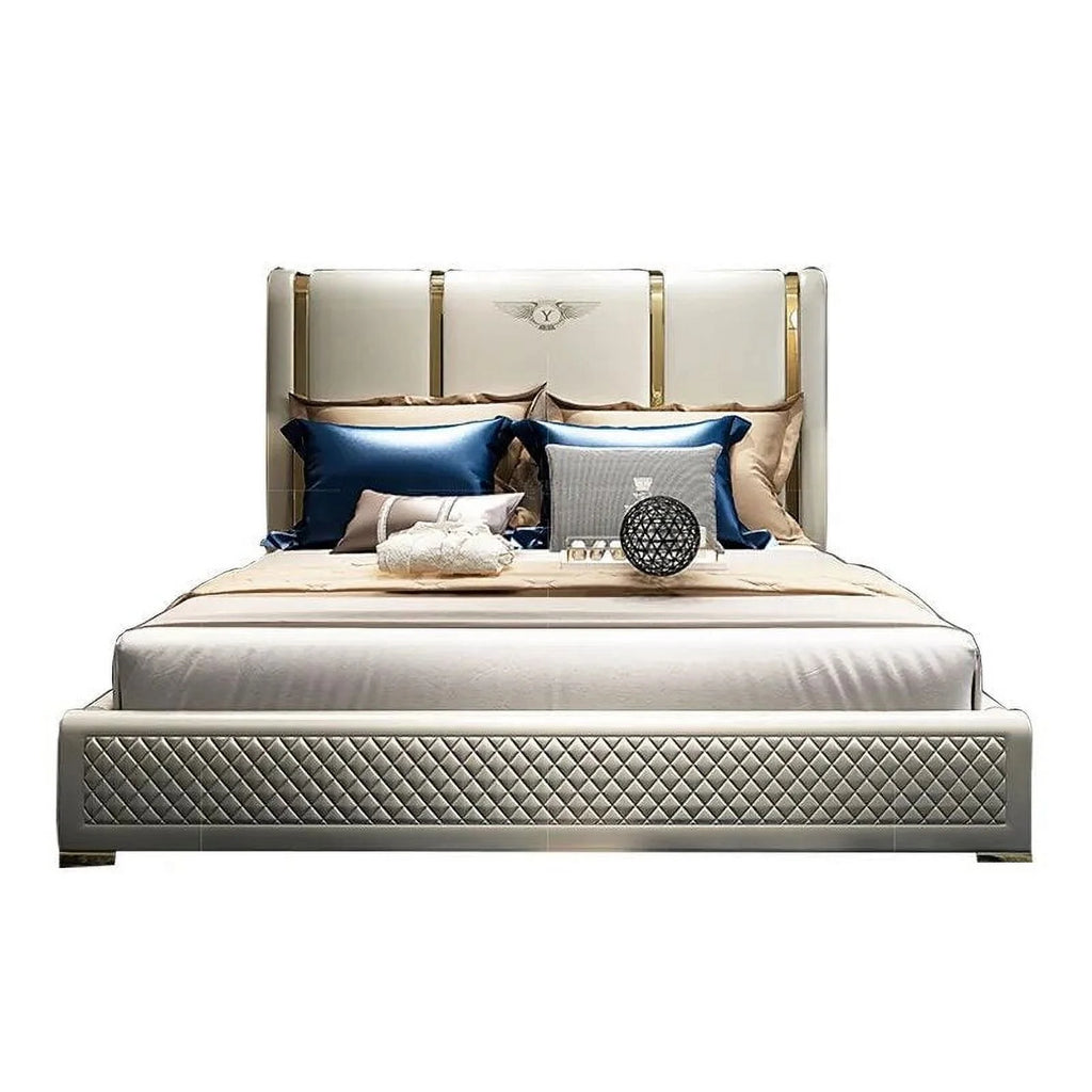 Genuine Leather Bed Frame N29857