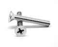 3/8x22-16 x 5/8x22 Coarse Thread Machine Screw Phillips Flat Head Low Carbon Steel Zinc Plated Y34461