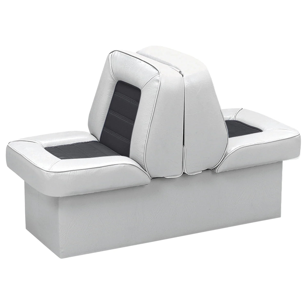 White Bucket Style Back to Back Lounge Seat O869