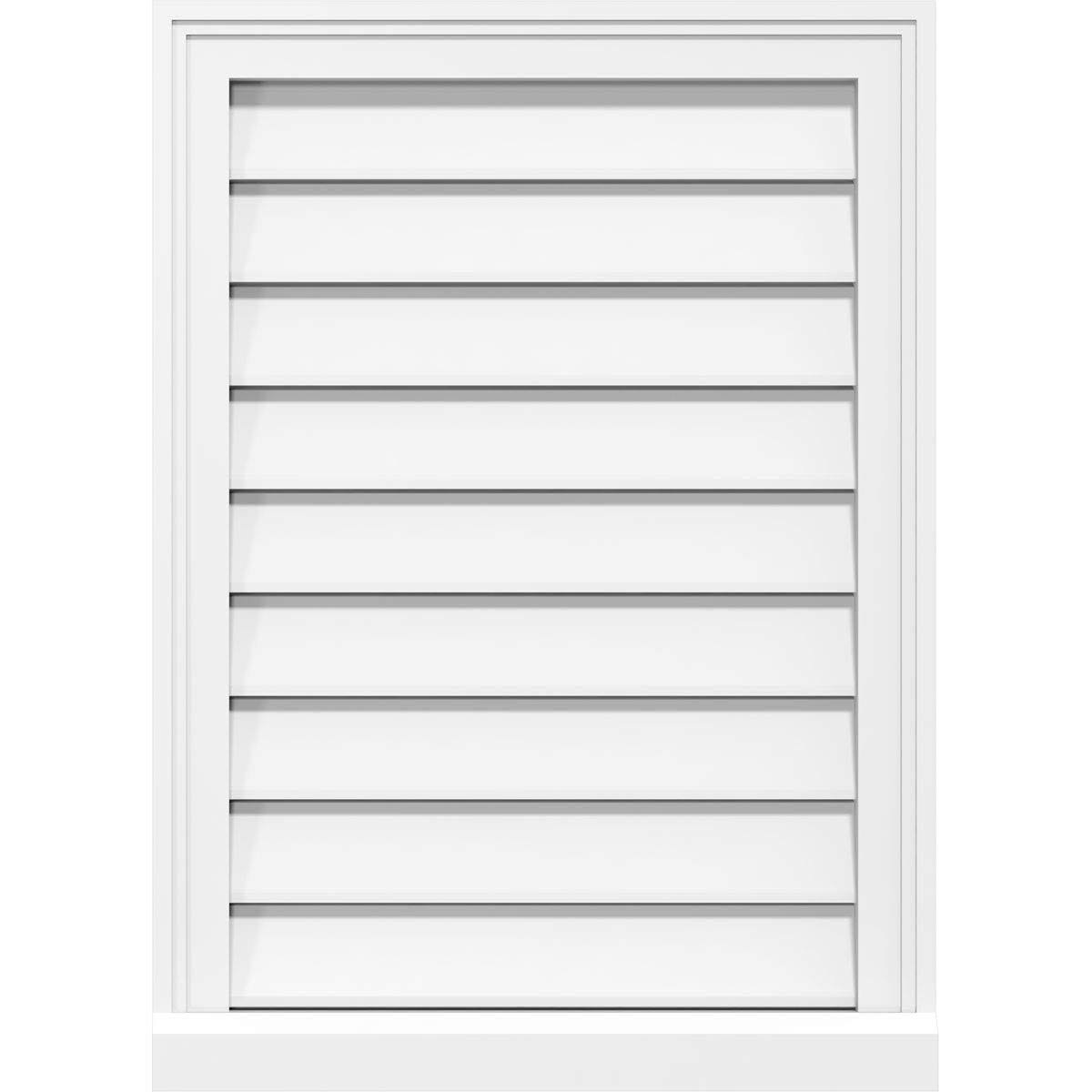 PVC Gable Vent T8926