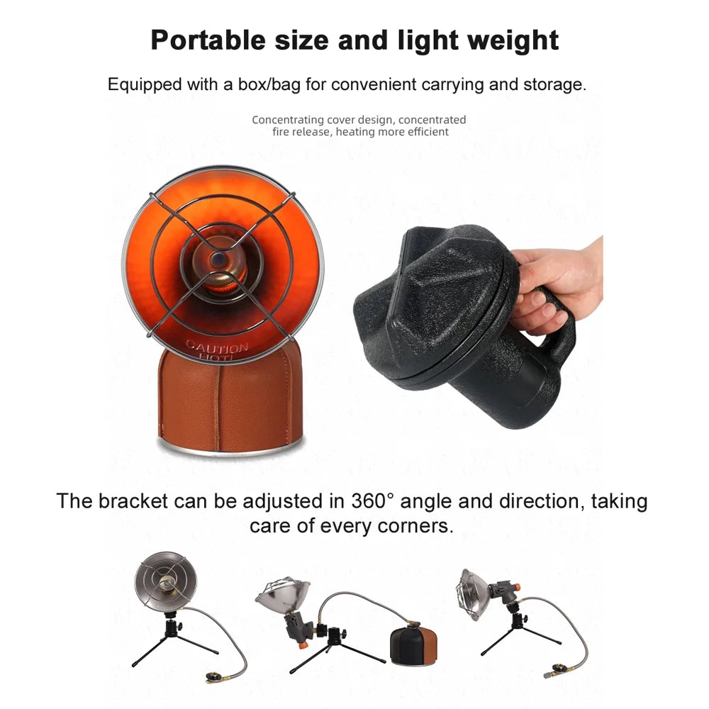 Camping Tent Heating Stove Tripod Holder U207752