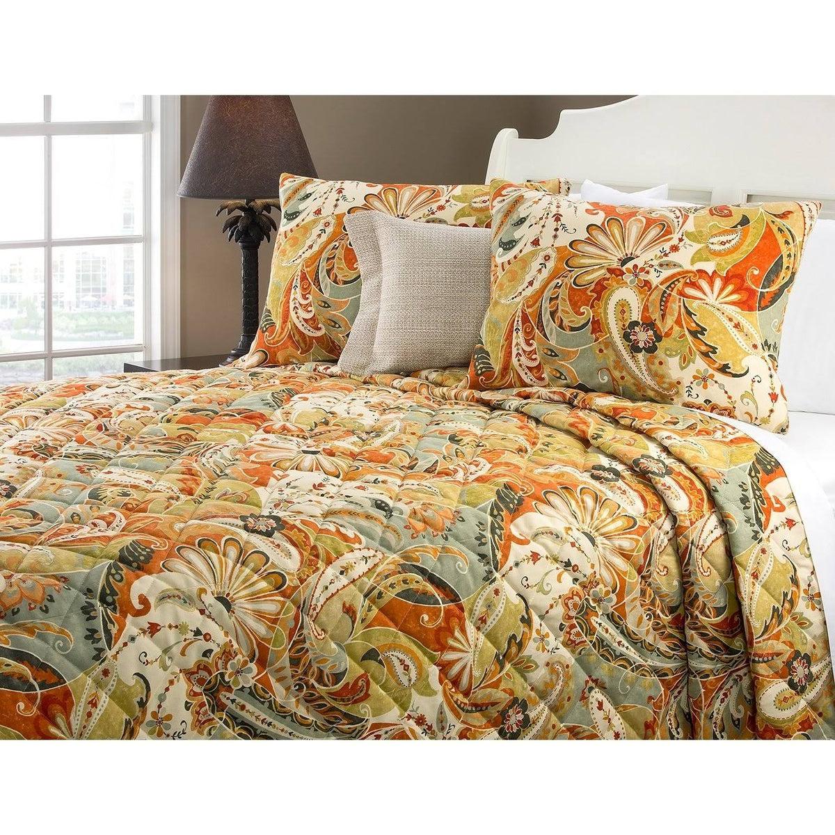 Queen Quilt 4 PC Set Cotton P220