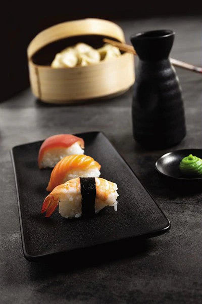 Rectangular Tray 29.5x12.5cm Black L91018