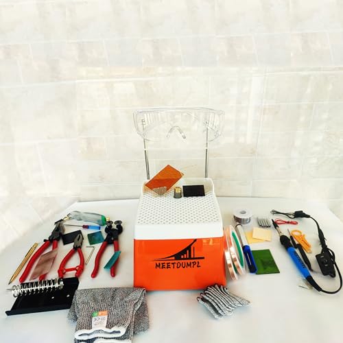 Stained Glass Kit with Diamond Grinder Bit and Soldering Iron Y535783