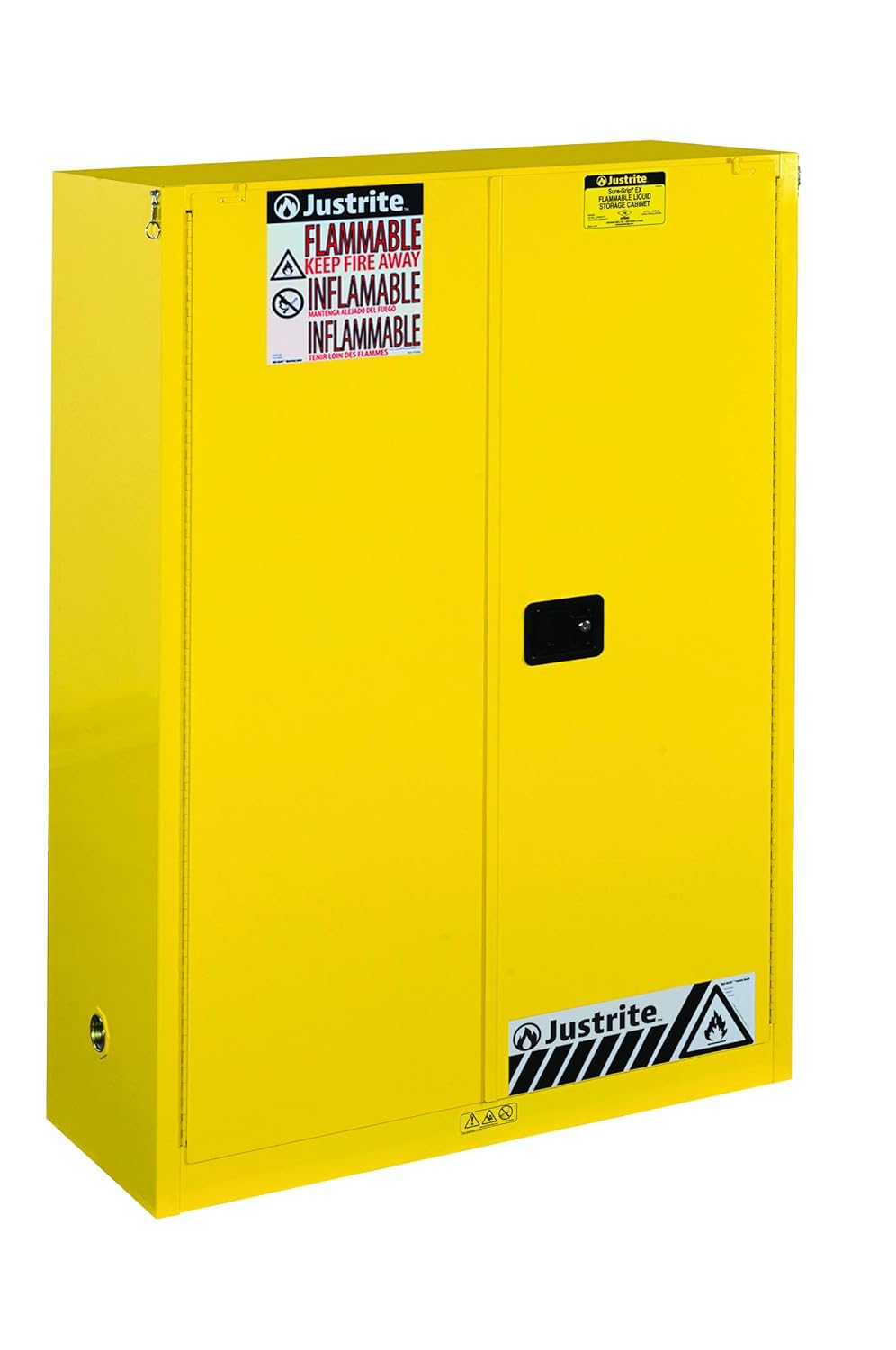 2 Door Self Closing Flammable Safety Cabinet, 45 gal T933