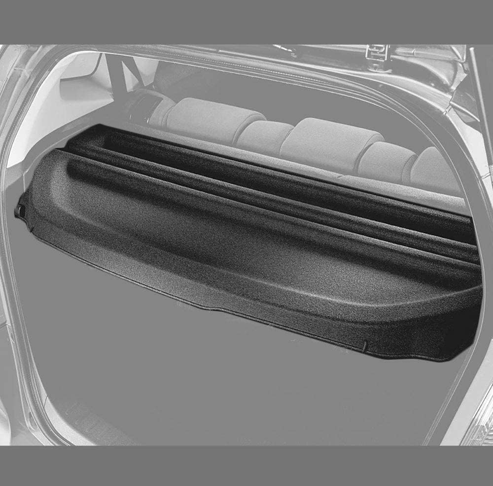 Black Rear Trunk Cover for Honda Fit W953055