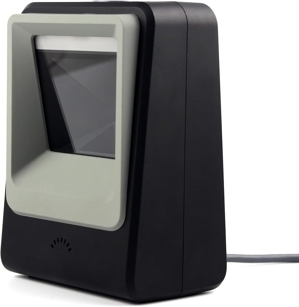 2D QR Barcode Scanner, Omnidirectional Hands-Free USB Automatic Barcode Reader F178