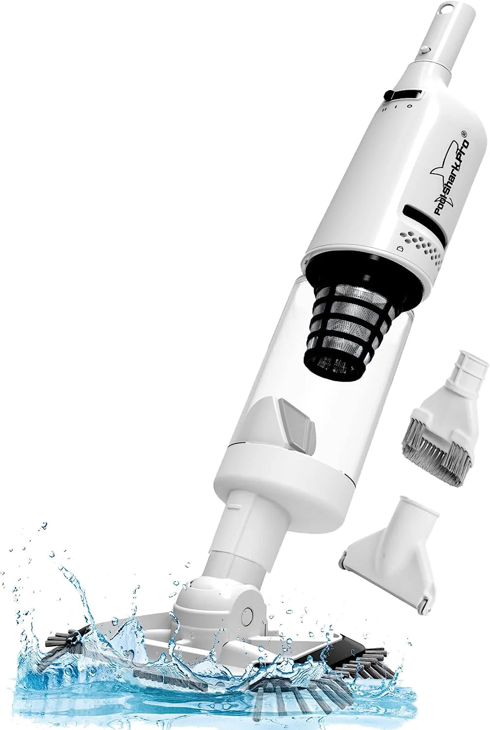 Cordless Handheld Rechargeable Pool Vacuum with Roller and Brushes L75000