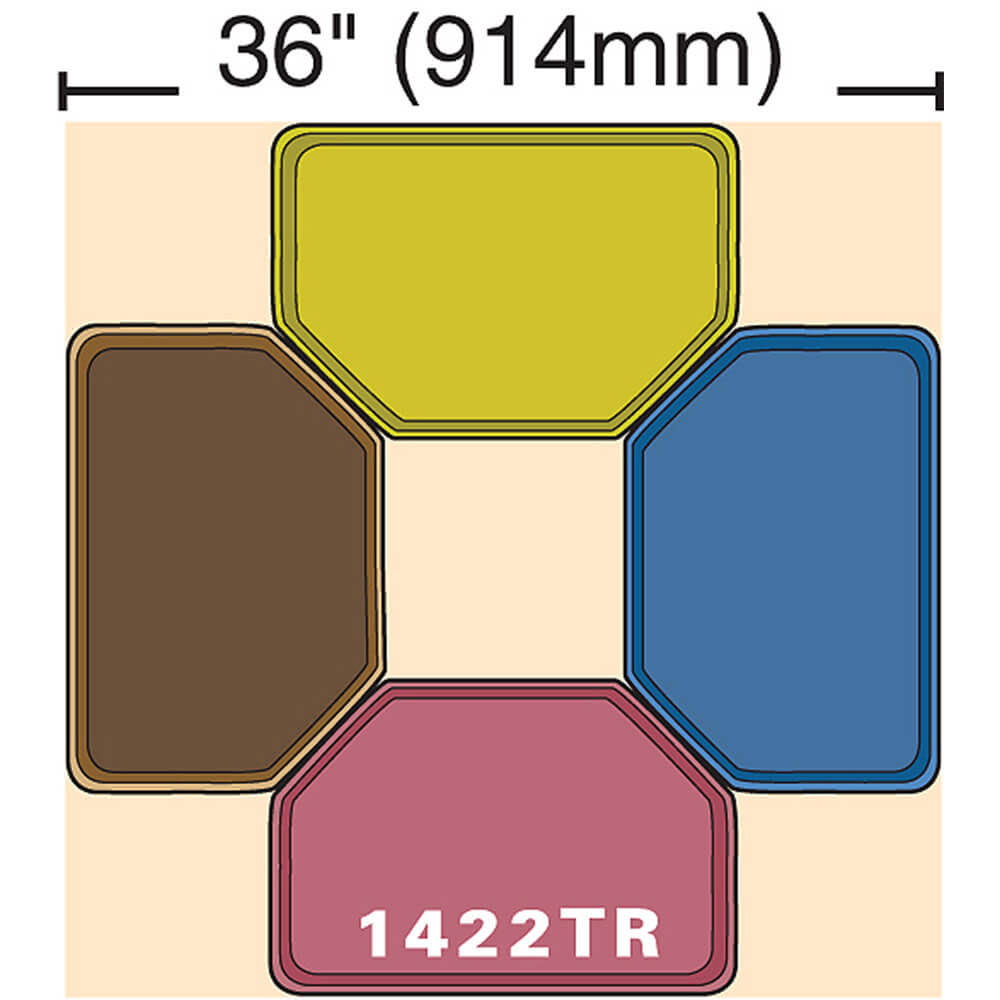 Lime-ade Camtray, 14 x 22 inch, 12 per Case U957
