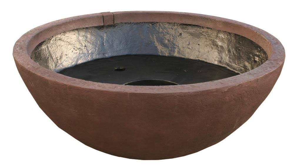 Textured Gray Slate Aquatic Patio Pond H172