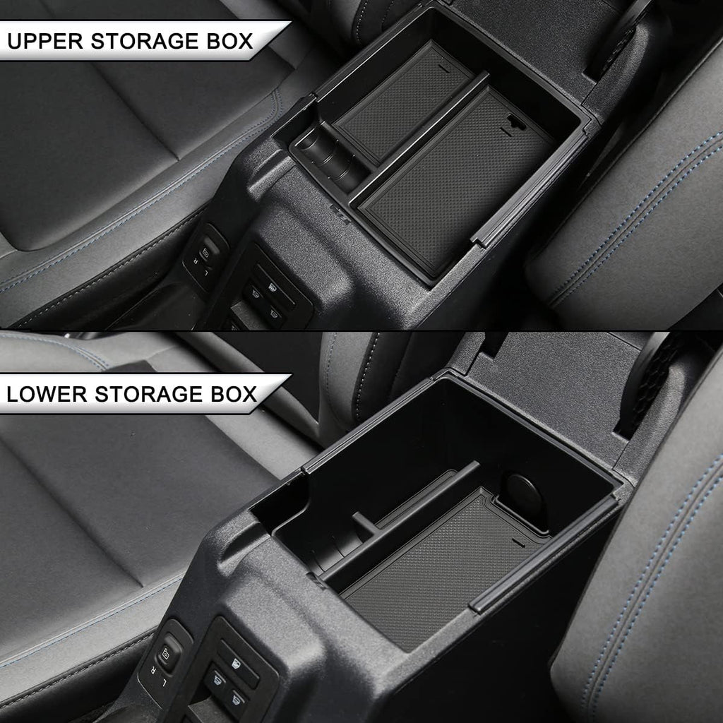 Central Armrest Storage Box Center Console Tray Organizer Pack of 2 B777400