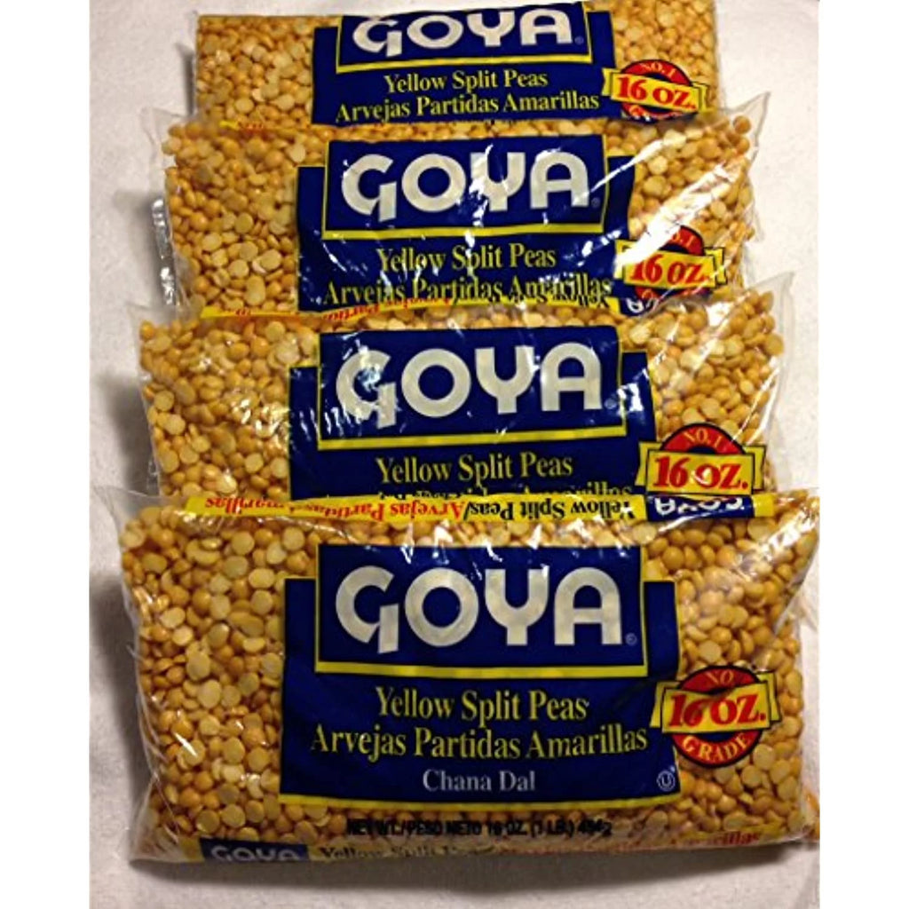 Dried Yellow Split Peas - Four 1 Lb Bags F7999