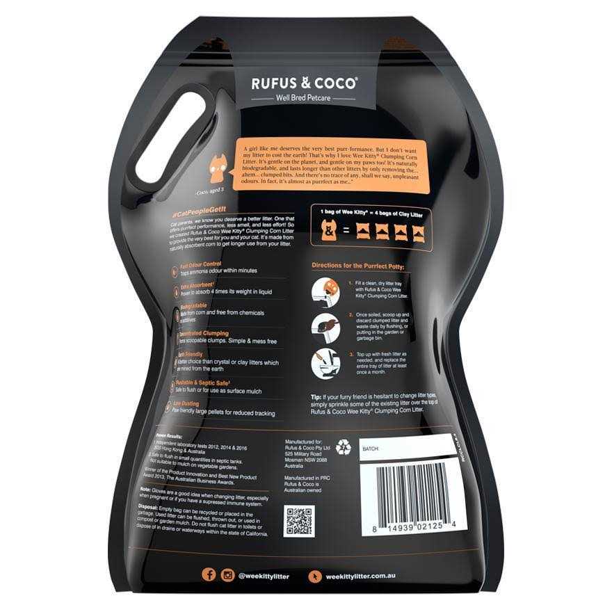 Clumping Corn Cat Litter E6981