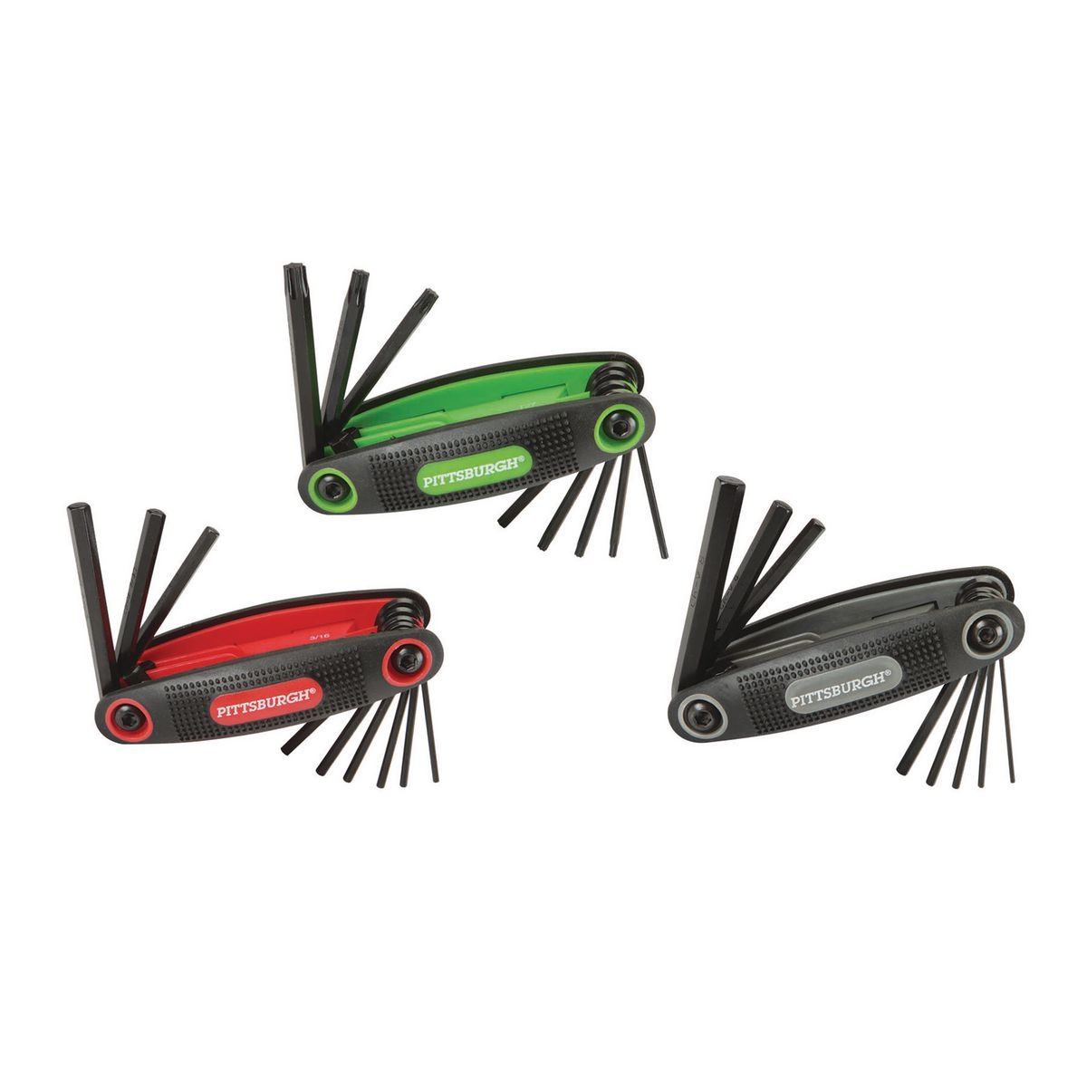 Folding Hex Key Set, 3-Piece L684