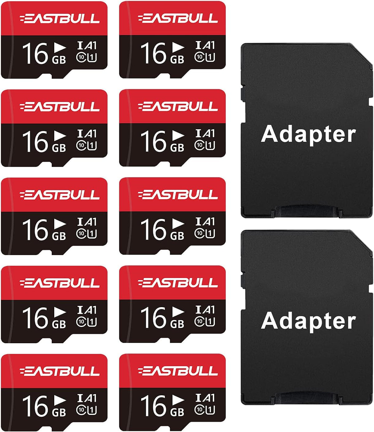 8GB 10-Pack Micro SD Cards UHS-I U1 Class 10 M426274