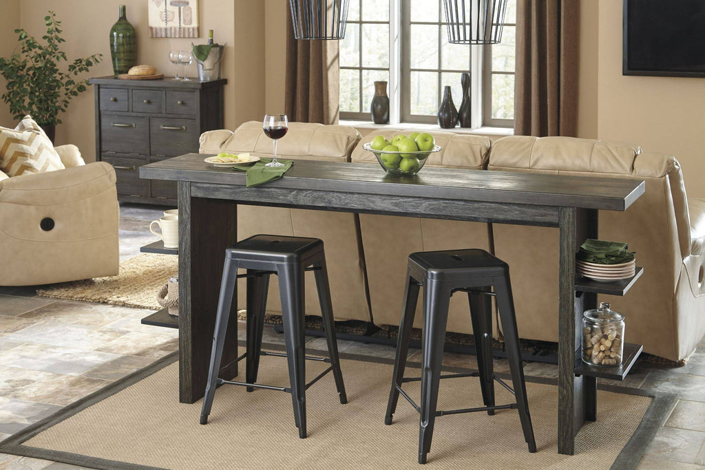 Dark Gray Long Counter Table H511