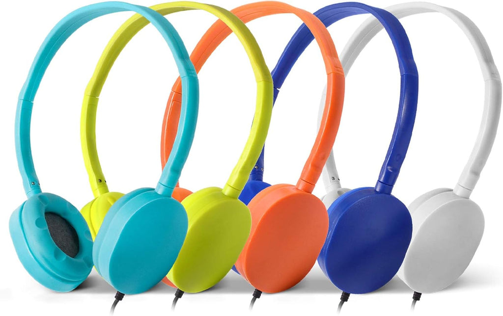 50 Packs Multi Color Student Headphones for School K160